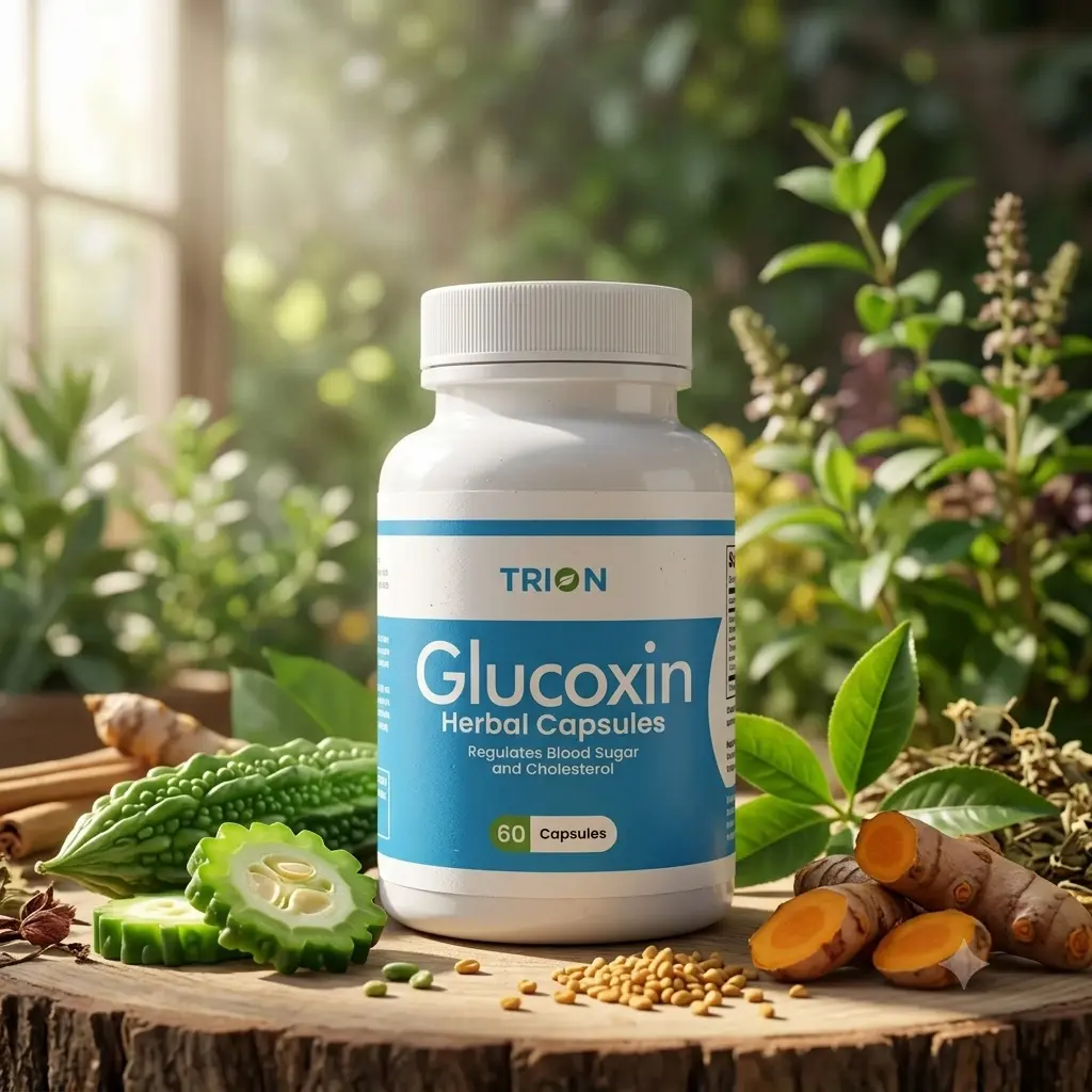 Glucoxin Herbal Capsules — Natural Diabetes & Blood Sugar Support